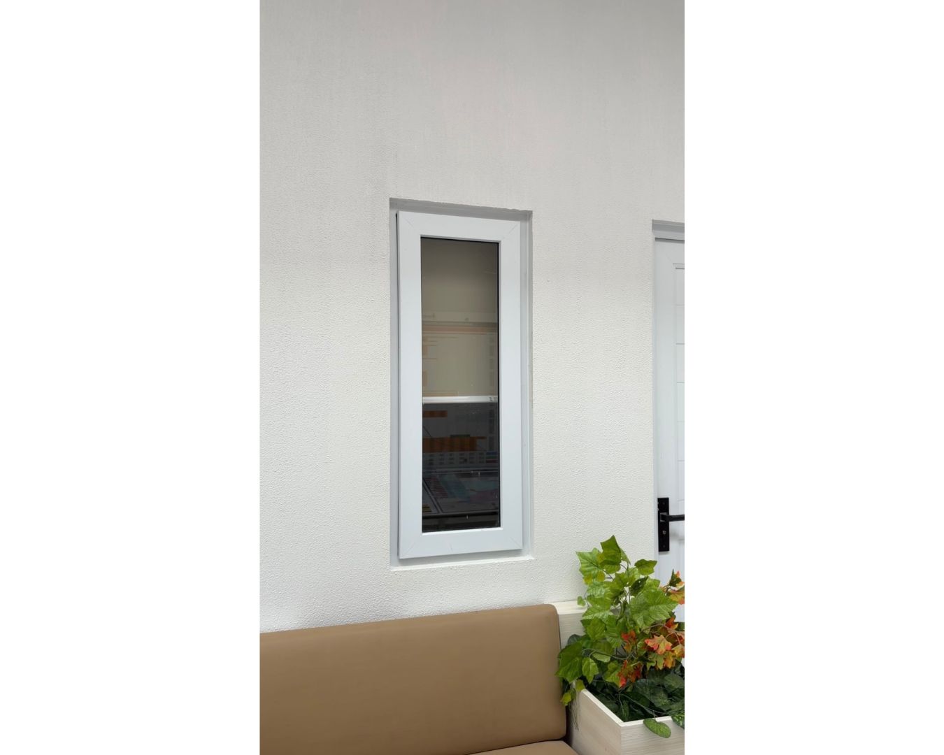 Jendela Single Awning (putih) - gambar 2