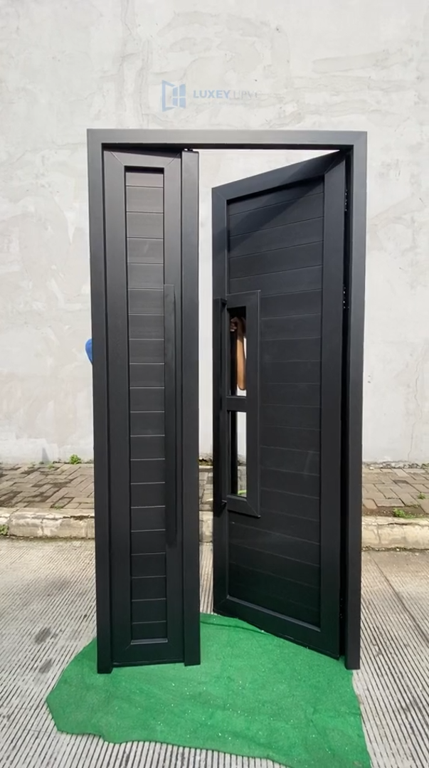 Pintu Tarung Hitam Laminated - gambar 3