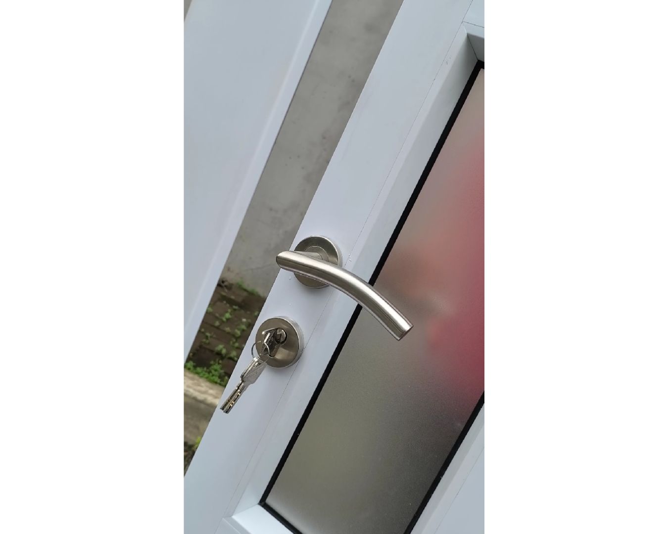 Pintu Premium Panel 3 Kaca Vertical - gambar 2