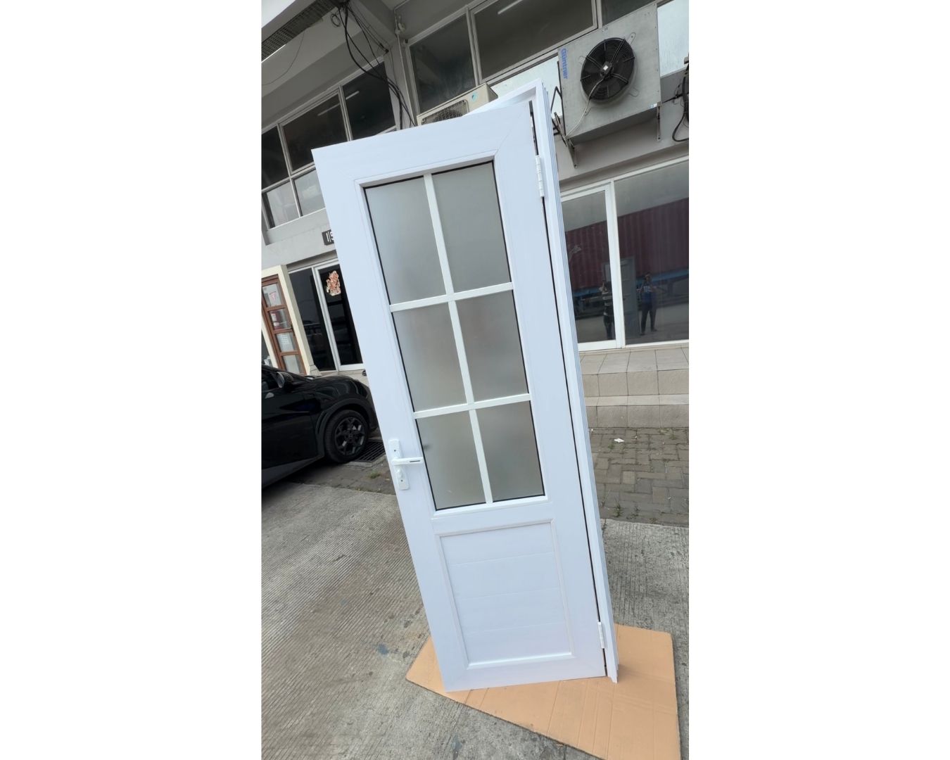 Pintu Ekonom Panel Kaca Regal - gambar 3