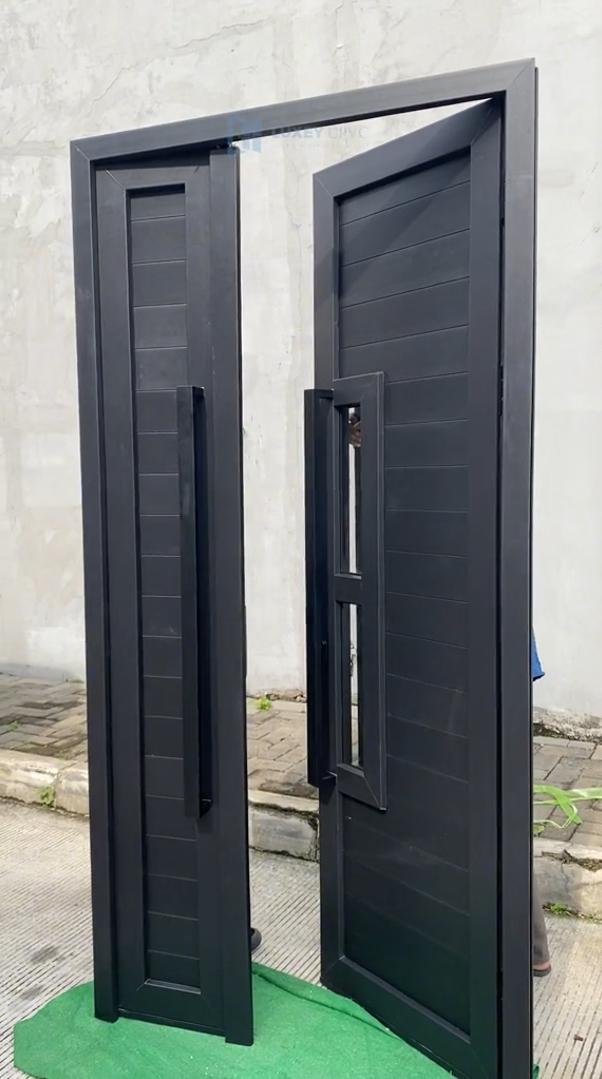 Pintu Tarung Hitam Laminated - gambar 4